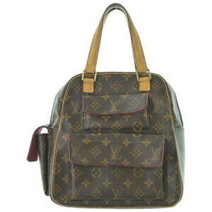 Louis Vuitton Excentri Cite Monogram Canvas Handbag Brown